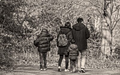 Walking to school with healthy feet