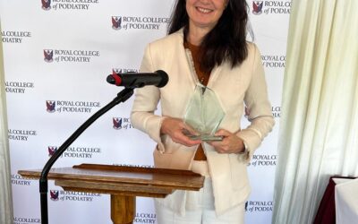 Ali Clark-Morris receives Alf Morris Award
